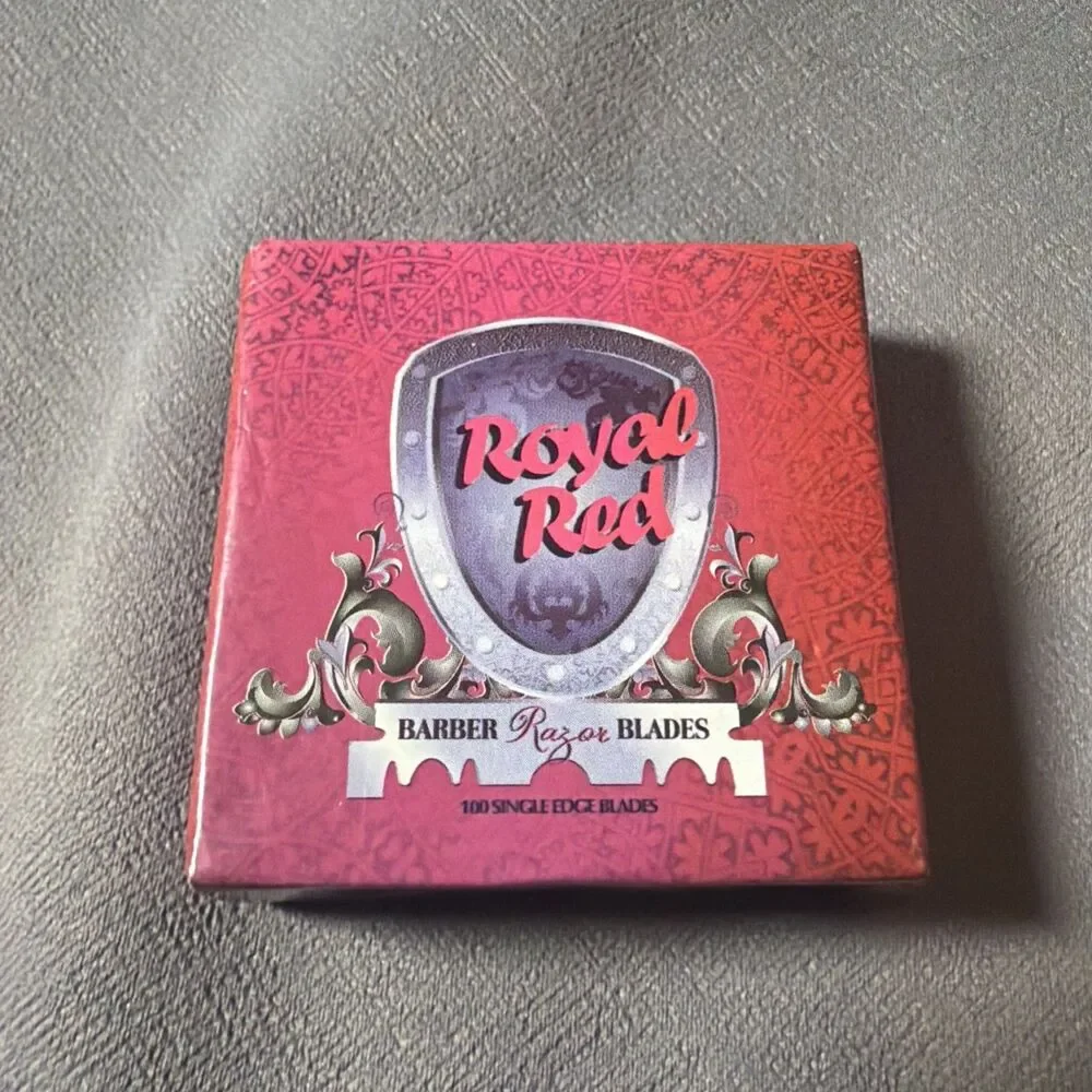 Royal Red 75-ct Pre-Snapped Single Edge Razor Blades